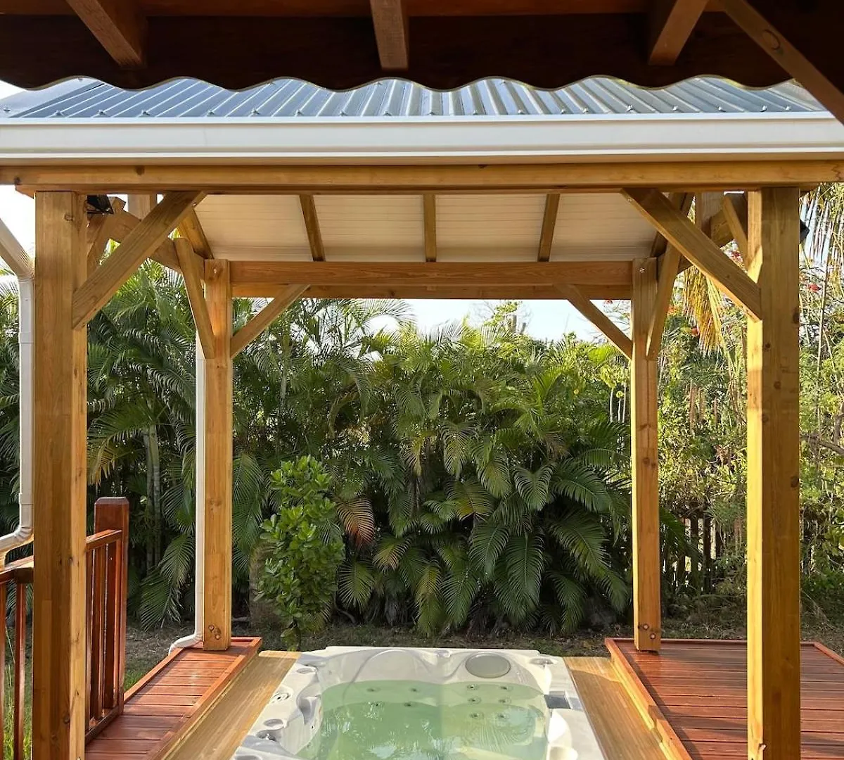 Passion Caraibes - Bungalow Climatise Avec Jacuzzi Privatif Sainte-Rose Сasa de vacaciones