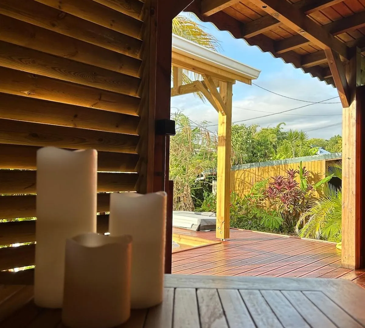Passion Caraibes - Bungalow Climatise Avec Jacuzzi Privatif Sainte-Rose 0*,  Guadalupe