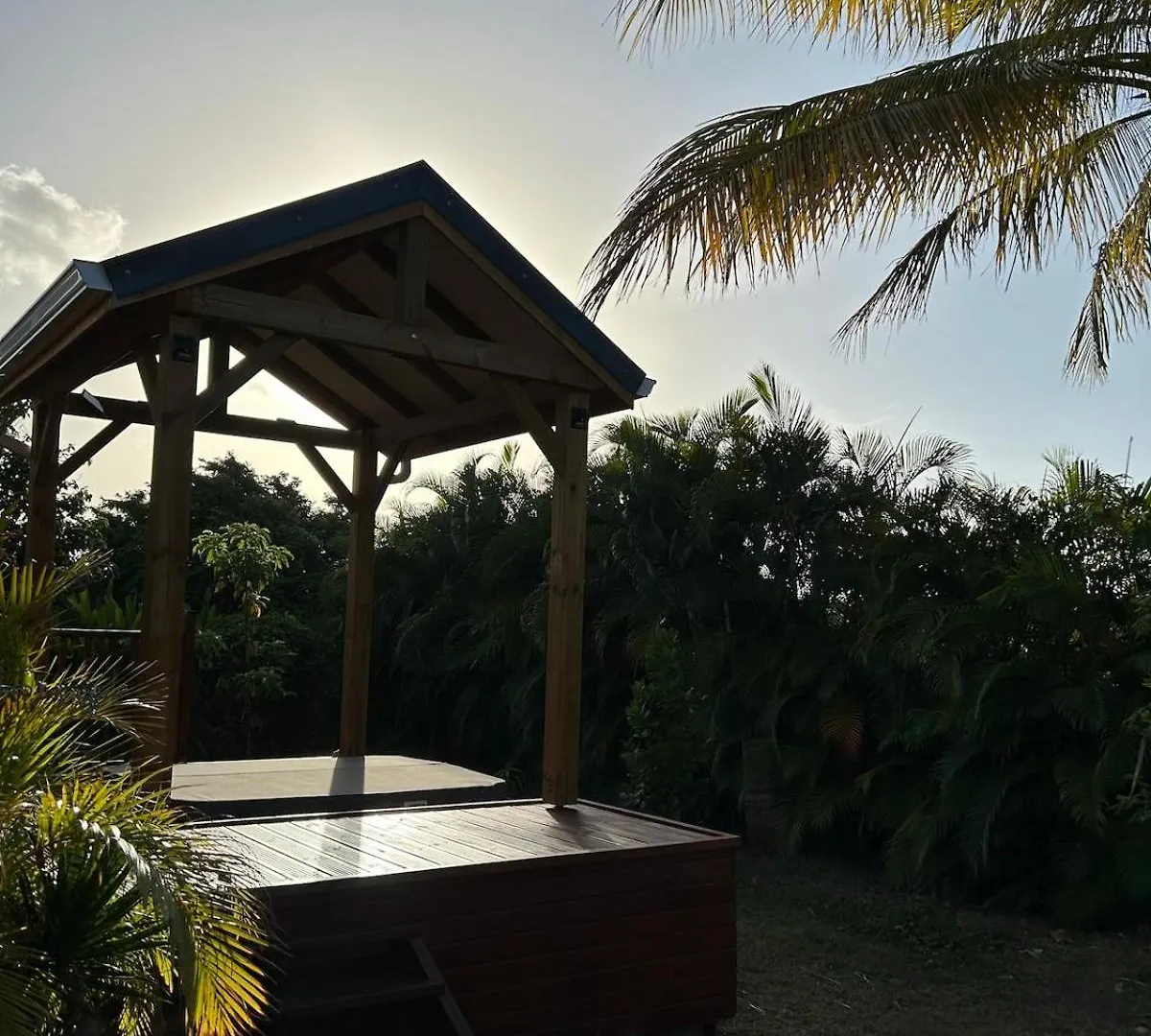 Passion Caraibes - Bungalow Climatise Avec Jacuzzi Privatif Sainte-Rose Сasa de vacaciones